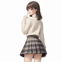 カメラアングルと組み合わせた立ちポーズの実践的な作例