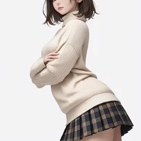 カメラアングルと組み合わせた立ちポーズの実践的な作例