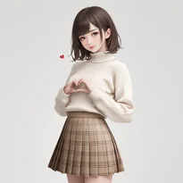 カメラアングルと組み合わせた立ちポーズの実践的な作例