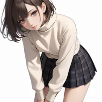 カメラアングルと組み合わせた立ちポーズの実践的な作例