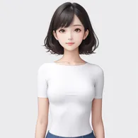 「胸の形」カテゴリの作例画像（01）