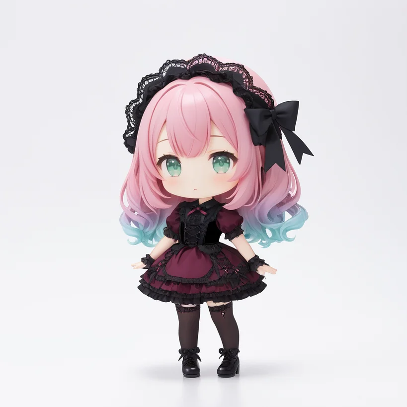 「2頭身ちびキャラ・衣装バリエ」カテゴリの作例画像_01