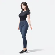 「曲線シルエット」カテゴリの作例画像（07）