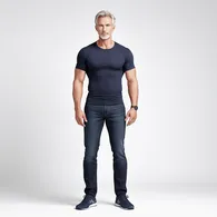 「性別による体型差」カテゴリの作例画像（05）