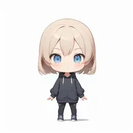 「全身の頭身比率」カテゴリの作例画像（01）