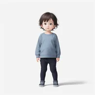 「全身の頭身比率」カテゴリの作例画像（03）