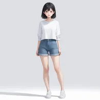 「全身の頭身比率」カテゴリの作例画像（07）