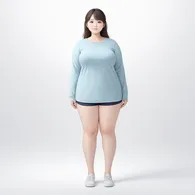 「ふくよか体型」カテゴリの作例画像（02）